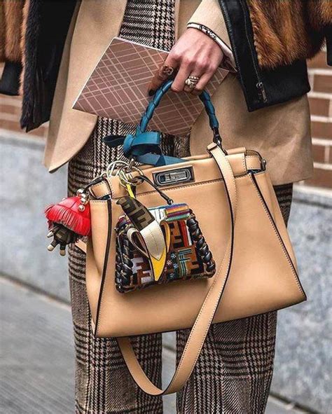 fendi peekaboo mini street style|fendi peekaboo sale.